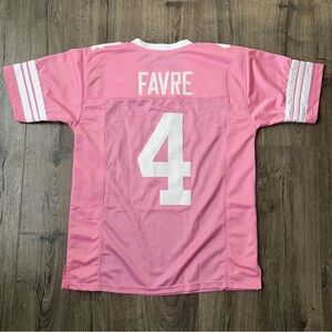 NEW Women Green Bay Packers Favre Breast Cancer Awareness Jersey Shirt NWOT